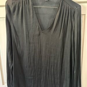 Banana Republic Charcoal Blouse